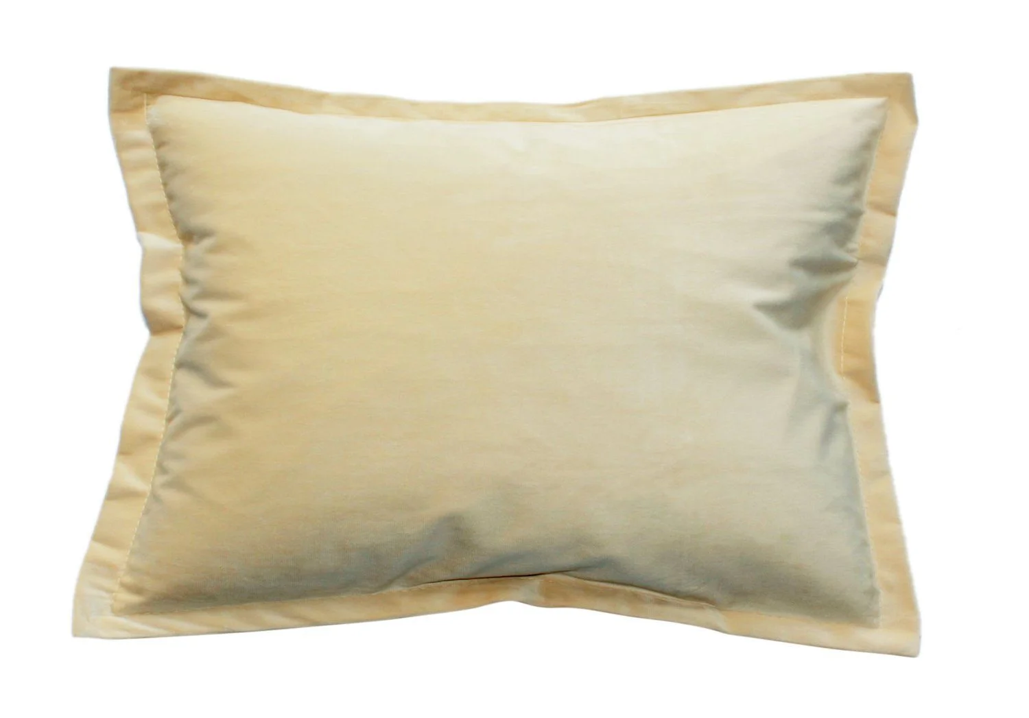Kissenbezug Samt – weich mit 2 cm Steg, Haus & Deko