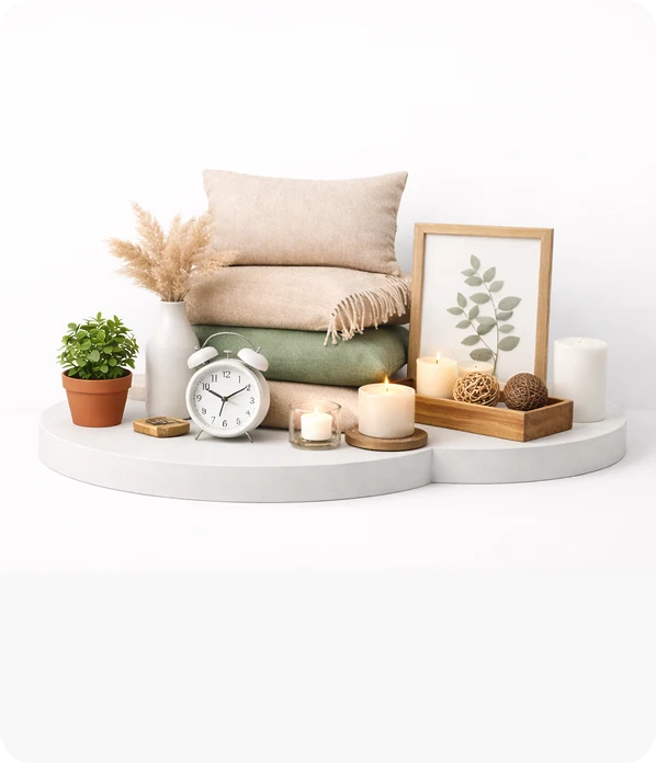 Heimtextilien und Dekor