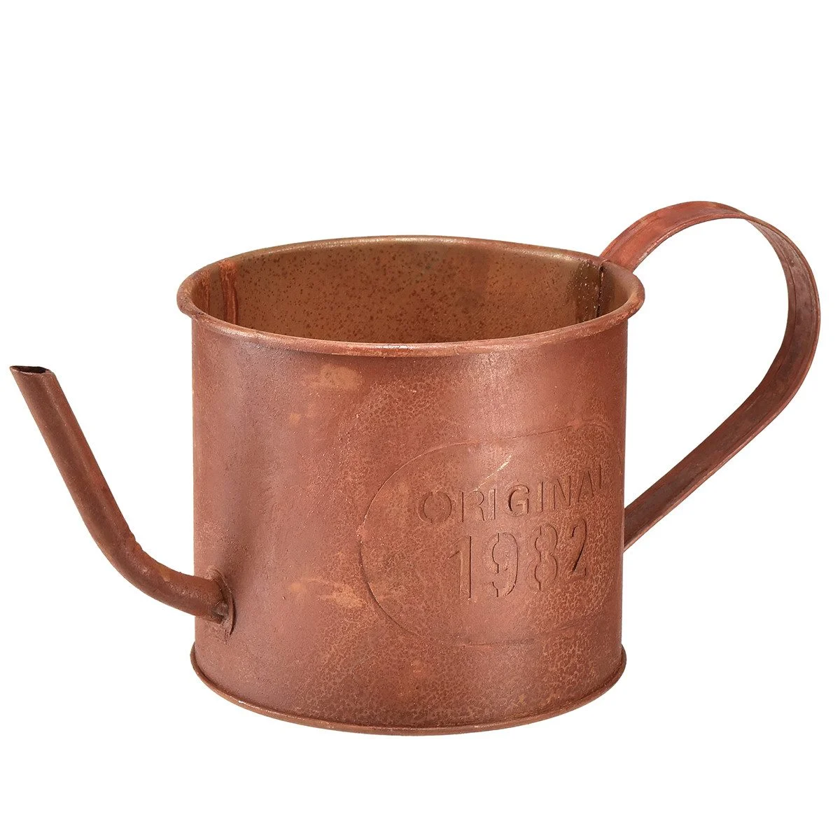 Dekorative Gießkanne aus Metall – Vintage-Dekor