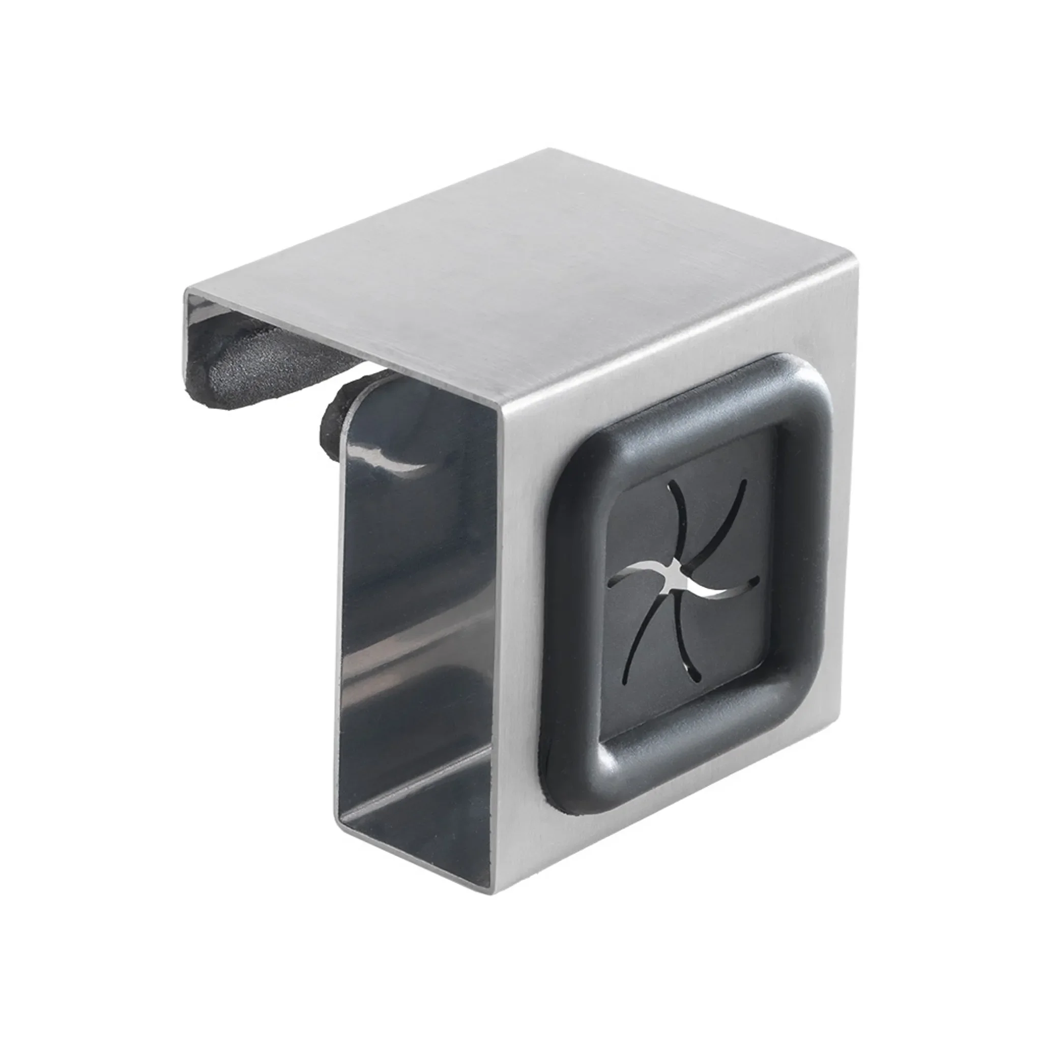 Handtuchhalter zum Einhaken – eckig, Edelstahl