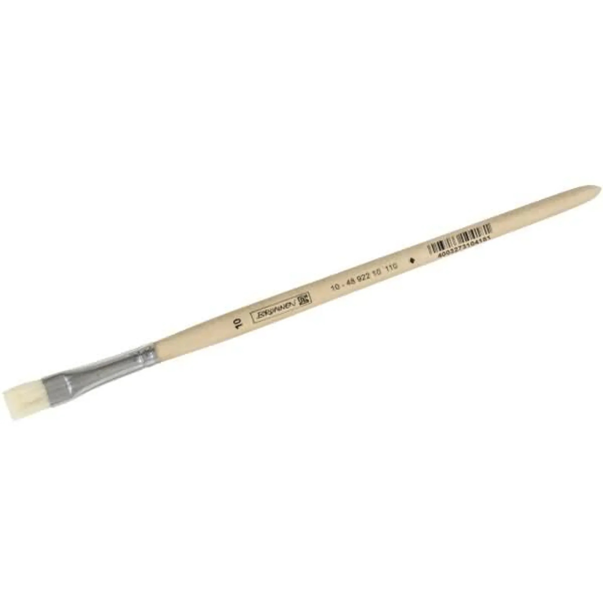 Borstenpinsel – Größe 10, flach