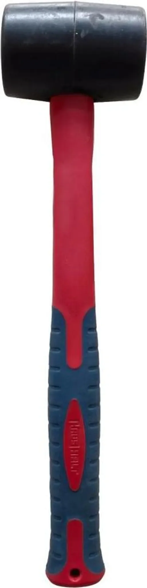 Gummihammer 600 g – Fiberglasstiel mit rutschfestem Griff