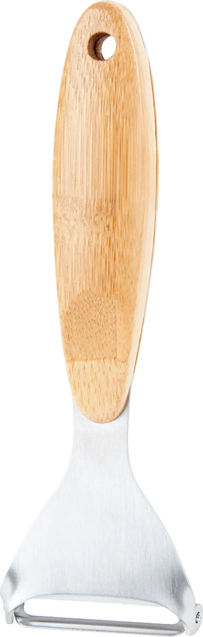 Sparschäler Y-Form – 17 cm, Bambusgriff & Edelstahlklinge