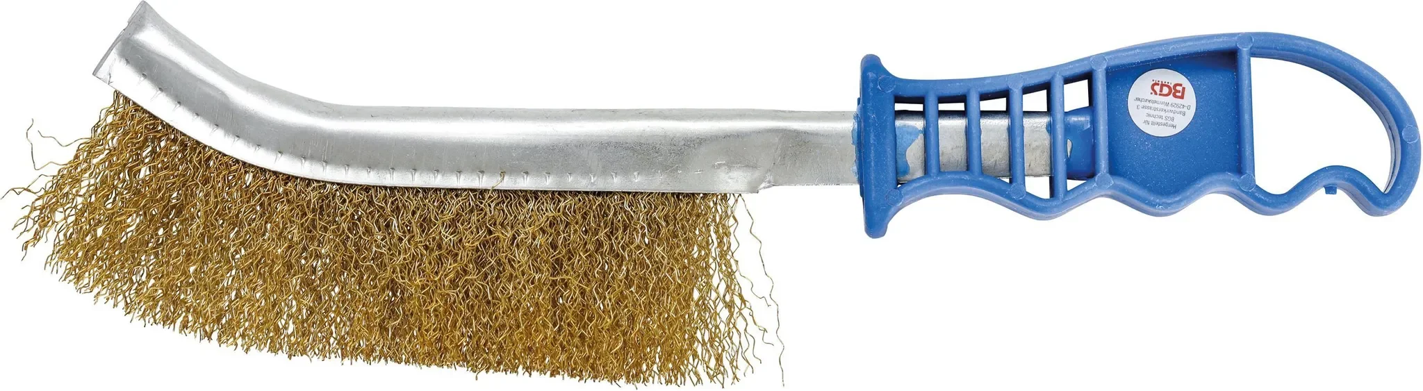 Messing-Drahtbürste 260 mm – schonende Reinigung empfindlicher Oberflächen